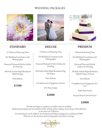 Wedding Prices